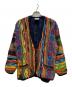 Coogi（クージー）の古着「3Dニットカーディガン」｜マルチカラー