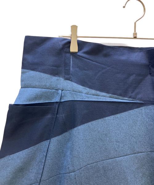 me ISSEY MIYAKE（ミーイッセイ ミヤケ）me ISSEY MIYAKE (ミーイッセイ ミヤケ) パッチワークパンツ インディゴ サイズ:Freeの古着・服飾アイテム
