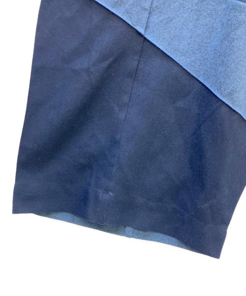me ISSEY MIYAKE（ミーイッセイ ミヤケ）me ISSEY MIYAKE (ミーイッセイ ミヤケ) パッチワークパンツ インディゴ サイズ:Freeの古着・服飾アイテム