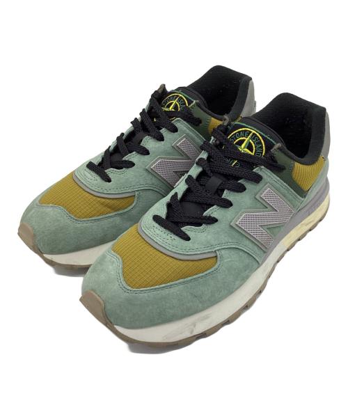 NEW BALANCE（ニューバランス）NEW BALANCE (ニューバランス) STONE ISLAND (ストーンアイランド) U574LGTN グリーン サイズ:27.5の古着・服飾アイテム