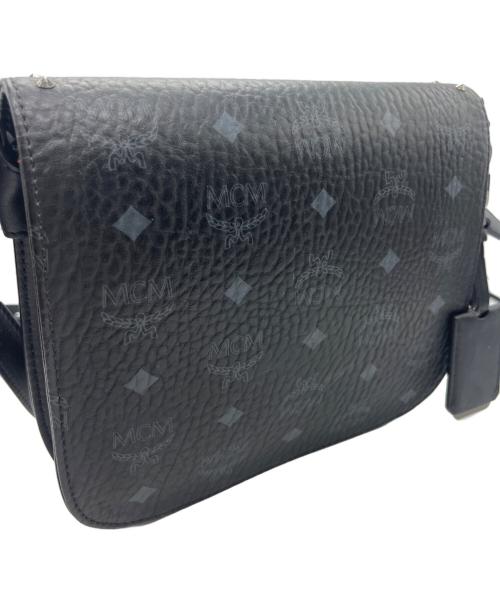 MCM（エムシーエム）MCM (エムシーエム) ショルダーバッグ ブラックの古着・服飾アイテム