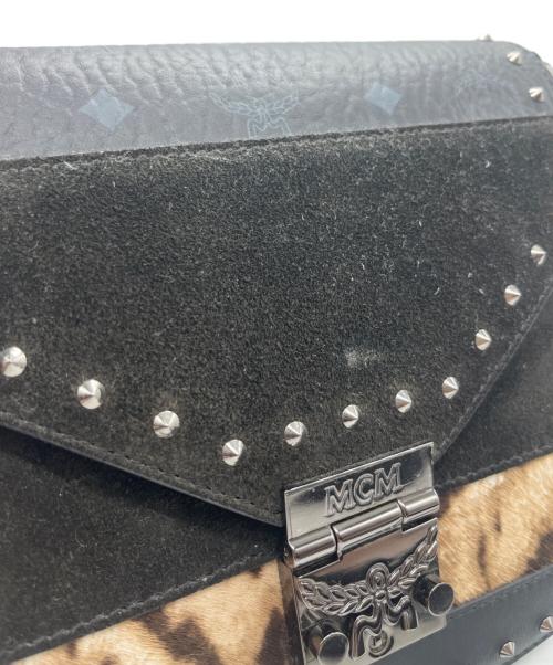 MCM（エムシーエム）MCM (エムシーエム) ショルダーバッグ ブラックの古着・服飾アイテム