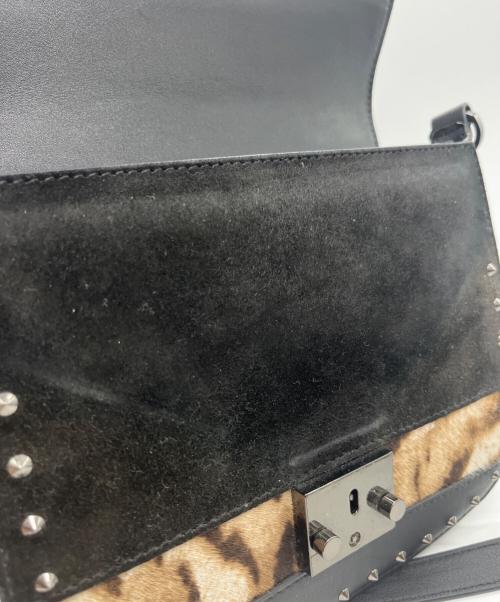 MCM（エムシーエム）MCM (エムシーエム) ショルダーバッグ ブラックの古着・服飾アイテム