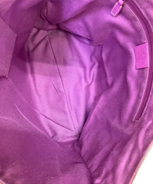 GUCCI（グッチ）GUCCI (グッチ) トートバッグ ベージュ×ピンクの古着・服飾アイテム