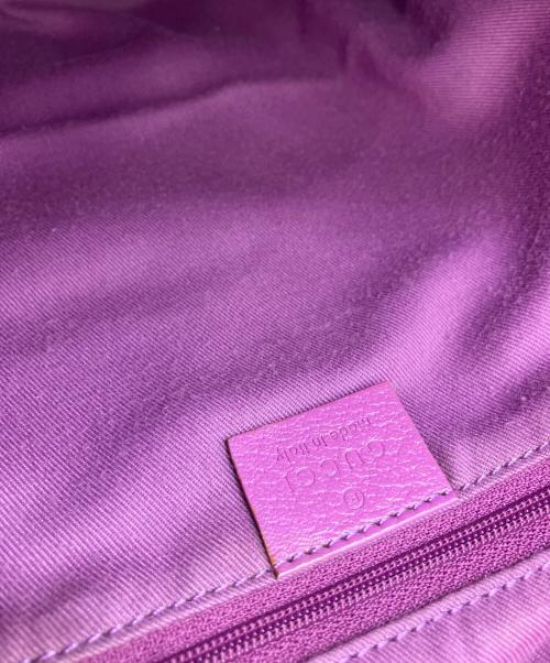 GUCCI（グッチ）GUCCI (グッチ) トートバッグ ベージュ×ピンクの古着・服飾アイテム