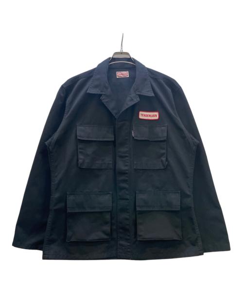 TENDERLOIN（テンダーロイン）TENDERLOIN (テンダーロイン) ワークジャケット ブラック サイズ:XLの古着・服飾アイテム