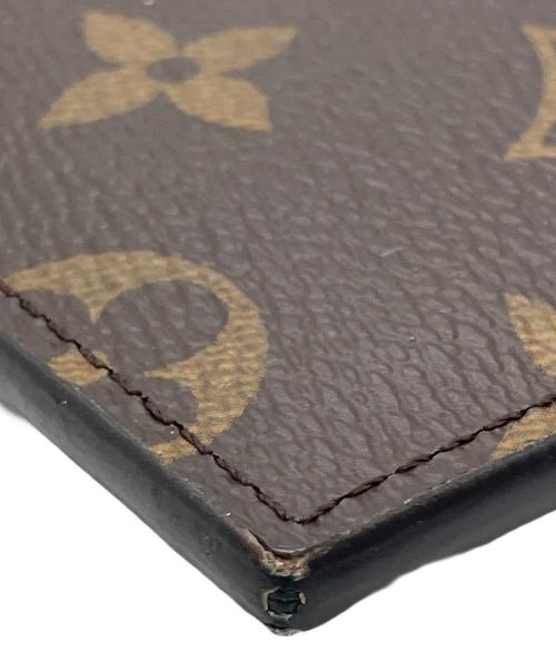 LOUIS VUITTON（ルイ ヴィトン）LOUIS VUITTON (ルイ ヴィトン) スリムパース モノグラム ブラック×ブラウンの古着・服飾アイテム