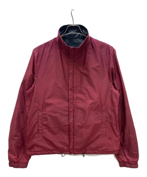 PRADA（プラダ）PRADA (プラダ) アームロゴプレート付きナイロンジャケット ブラック サイズ:50の古着・服飾アイテム