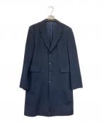 PS Paul SmithＰＳポールスミス）の古着「カシミヤチェスターコート」｜ネイビー
