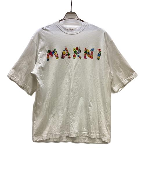 MARNI（マルニ）MARNI (マルニ) 半袖カットソー ホワイト サイズ:50の古着・服飾アイテム
