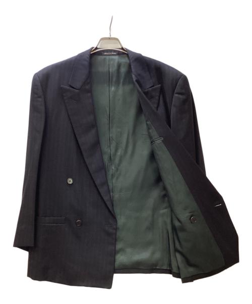 GIANNI VERSACE（ジャンニ・ヴェルサーチ）GIANNI VERSACE (ジャンニ・ヴェルサーチ) セットアップスーツ ネイビー サイズ:Mの古着・服飾アイテム