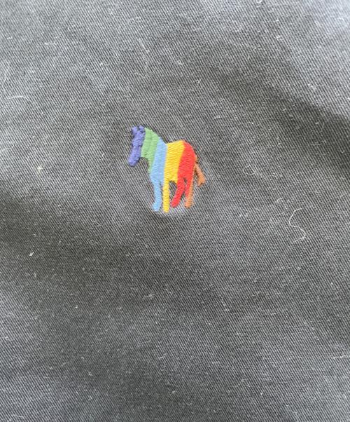 PAUL SMITH（ポールスミス）Paul Smith (ポールスミス) シーズンゼブラジップアップブルゾン ブラック サイズ:Lの古着・服飾アイテム