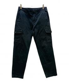 PAUL SMITH（ポールスミス）の古着「ゼブラコットンパンツ」｜ネイビー