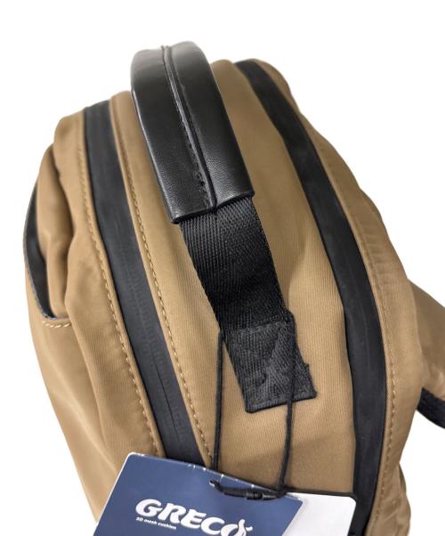 Greco（グレコ）Greco (グレコ) aide (アイド) リュック　Round Backpack-R ブラウン 未使用品の古着・服飾アイテム