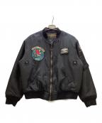 TED COMPANYテッドカンパニー）の古着「MA-1ジャケット」｜ブラック