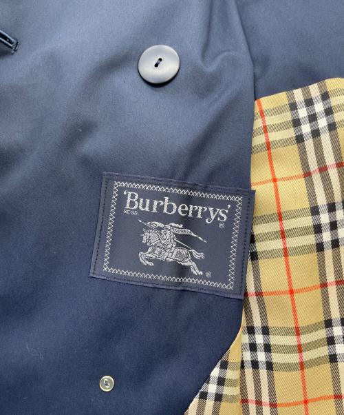 Burberry's（バーバリー）Burberry's (バーバリーズ) トレンチコート ネイビー サイズ:7ARの古着・服飾アイテム