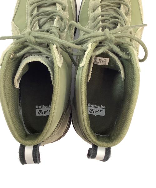 Onitsuka Tiger（オニツカタイガー）Onitsuka Tiger (オニツカタイガー) ハイカットスニーカー カーキ サイズ:26の古着・服飾アイテム