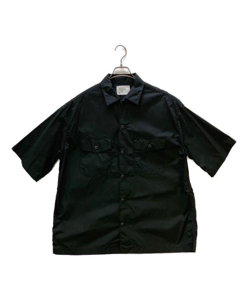THIRD PARTY（サードパーティ）THIRD PARTY (サードパーティ) ワークシャツ 24SS ブラック サイズ:XLの古着・服飾アイテム