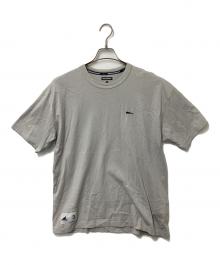DESCENDANT（ディセンダント）の古着「CACHALOT STRIP SS Tシャツ」｜グレー