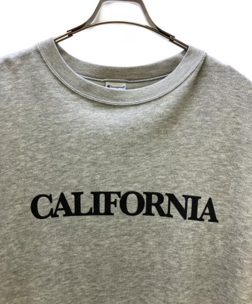 RHC Ron Herman別注（アールエイチシー ロンハーマン）RHC Ron Herman別注 (アールエイチシー ロンハーマン) Champion (チャンピオン) スウェットシャツ グレー サイズ:Lの古着・服飾アイテム