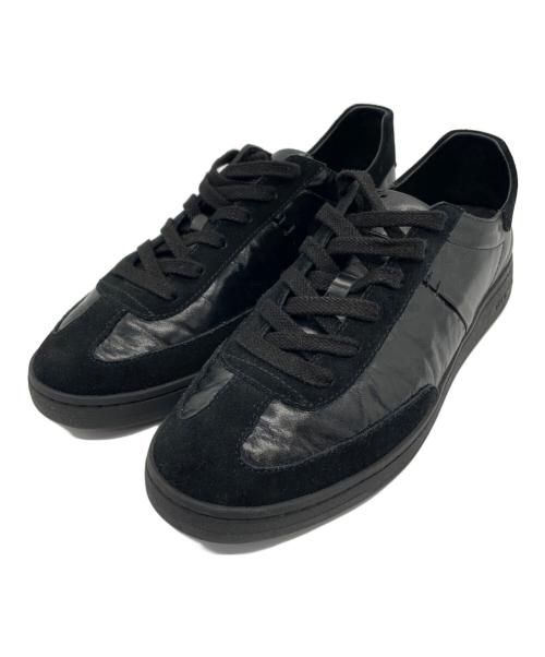 FOOT INDUSTRY（フットインダストリー）FOOT INDUSTRY (フットインダストリー) ジャーマントレーナー ブラック サイズ:45の古着・服飾アイテム