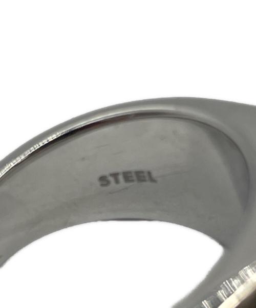 DIESEL（ディーゼル）DIESEL (ディーゼル) リング シルバー サイズ:14号の古着・服飾アイテム