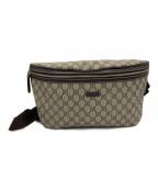 GUCCIグッチ）の古着「ウエストバッグ」｜ベージュ