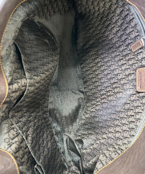 Christian Dior（クリスチャン ディオール）Christian Dior (クリスチャン ディオール) ガウチョバッグ ブラウンの古着・服飾アイテム