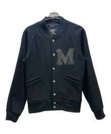 ALEXANDER McQUEEN（アレキサンダーマックイーン）の古着「メルトンスタジャン」｜ブラック