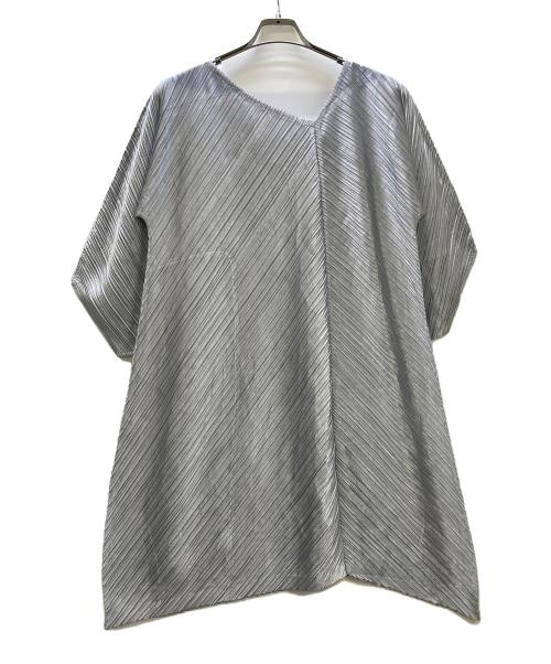 PLEATS PLEASE（プリーツプリーズ）PLEATS PLEASE (プリーツプリーズ) ワンピース ブルー サイズ:3の古着・服飾アイテム