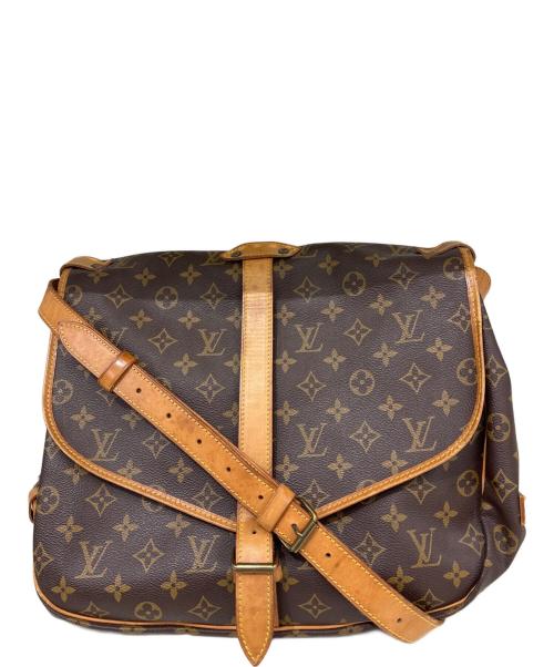 LOUIS VUITTON（ルイ ヴィトン）LOUIS VUITTON (ルイ ヴィトン) ショルダーバッグ　ソミュール43 ブラウンの古着・服飾アイテム