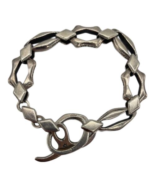 YOHJI YAMAMOTO（ヨウジヤマモト）YOHJI YAMAMOTO (ヨウジヤマモト) ANCHOR BRACELET シルバーの古着・服飾アイテム