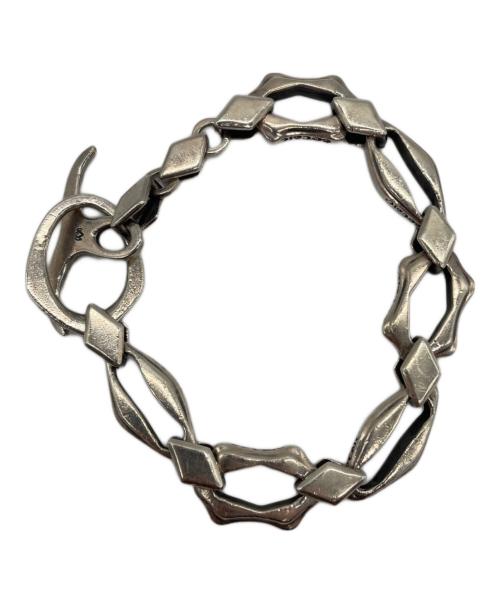 YOHJI YAMAMOTO（ヨウジヤマモト）YOHJI YAMAMOTO (ヨウジヤマモト) ANCHOR BRACELET シルバーの古着・服飾アイテム