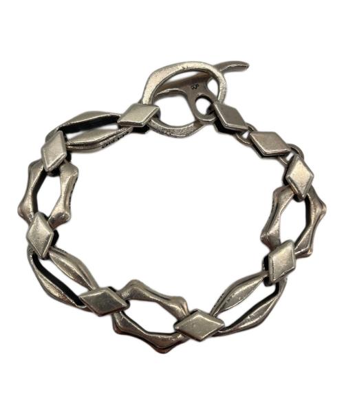 YOHJI YAMAMOTO（ヨウジヤマモト）YOHJI YAMAMOTO (ヨウジヤマモト) ANCHOR BRACELET シルバーの古着・服飾アイテム