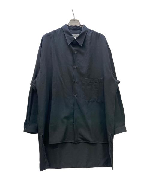 Yohji Yamamoto pour homme（ヨウジヤマモト プールオム）Yohji Yamamoto pour homme (ヨウジヤマモト プールオム) 前後段違い ブラック サイズ:3の古着・服飾アイテム