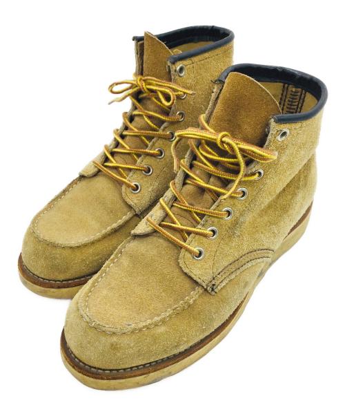 RED WING（レッドウィング）RED WING (レッドウィング) 6inch CLASSIC MOC TOE ブーツ ベージュ サイズ:不明の古着・服飾アイテム
