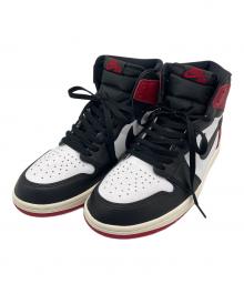 NIKE（ナイキ）の古着「Air Jordan 1 Retro High OG "Black Toe Reimagined"」｜レッド×ホワイト