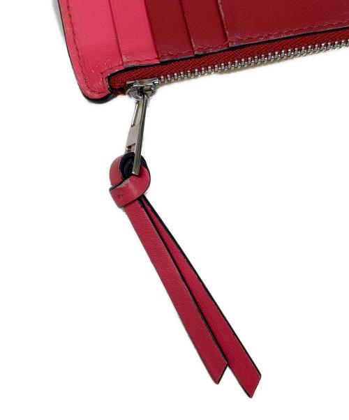 LOEWE（ロエベ）LOEWE (ロエベ) アナグラム フラグメントケース レッド×ピンクの古着・服飾アイテム