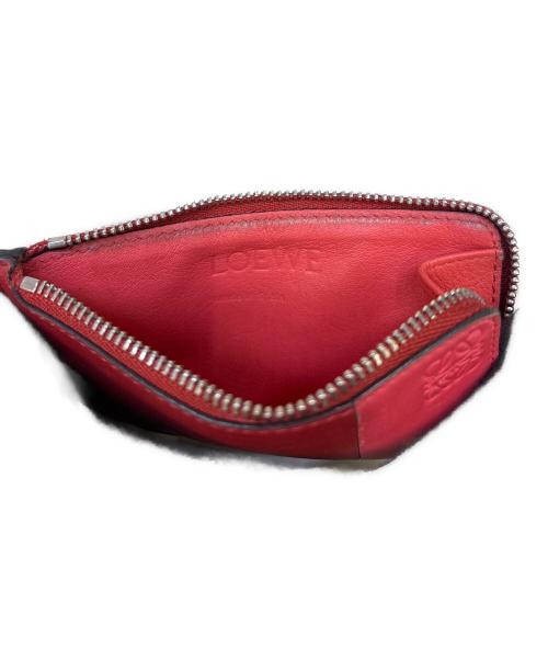 LOEWE（ロエベ）LOEWE (ロエベ) アナグラム フラグメントケース レッド×ピンクの古着・服飾アイテム