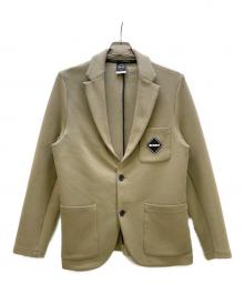 F.C.R.B.（エフシーレアルブリストル）の古着「TECH SWEAT TEAM BLAZER　テックスウェットブレザー　」｜ベージュ