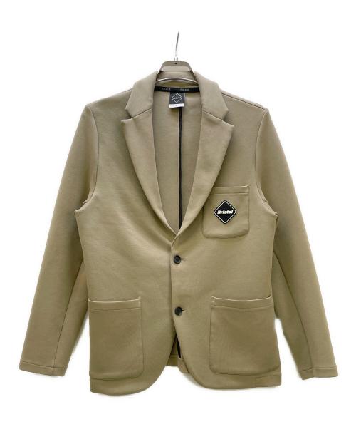 F.C.R.B.（エフシーレアルブリストル）F.C.R.B. (エフシーレアルブリストル) TECH SWEAT TEAM BLAZER　テックスウェットブレザー　 ベージュ サイズ:Mの古着・服飾アイテム
