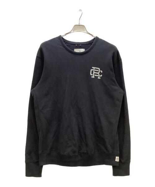 REIGNING CHAMP（レイニングチャンプ）REIGNING CHAMP (レイニングチャンプ) ロゴスウェット ブラック サイズ:Lの古着・服飾アイテム