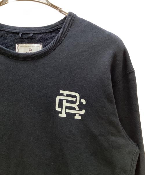 REIGNING CHAMP（レイニングチャンプ）REIGNING CHAMP (レイニングチャンプ) ロゴスウェット ブラック サイズ:Lの古着・服飾アイテム