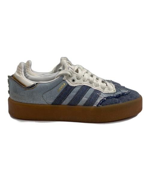 adidas（アディダス）adidas (アディダス) atmos pink (アトモスピンク) SAMBAE W ブルー サイズ:24の古着・服飾アイテム