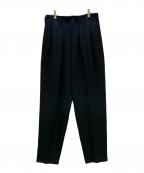 Y's for menワイズフォーメン）の古着「ウールパンツ」｜ブラック