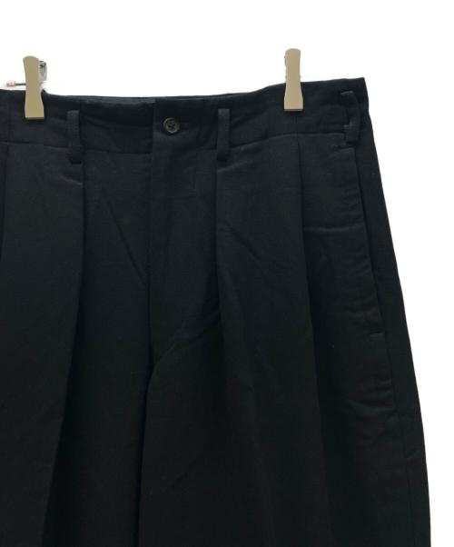 Y's for men（ワイズフォーメン）Y'S for men (ワイズフォーメン) ウールパンツ ブラック サイズ:Mの古着・服飾アイテム