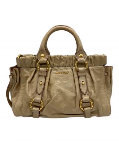 中古・古着通販】MIU MIU (ミュウミュウ) 2WAYショルダーバッグ