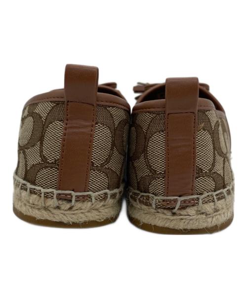 COACH（コーチ）COACH (コーチ) エスパドリーユ ベージュ サイズ:7の古着・服飾アイテム