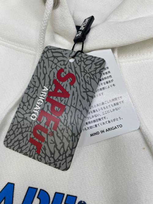 SAPEur（サプール）SAPEur (サプール) プルオーバーパーカー ホワイト サイズ:Mの古着・服飾アイテム