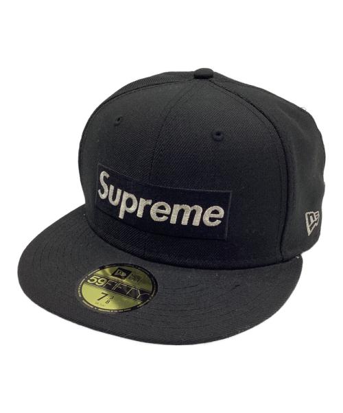 SUPREME（シュプリーム）SUPREME (シュプリーム) New Era (ニューエラ) キャップ 20SS Metallic Box Logo Cap ブラック サイズ: 7 3/8の古着・服飾アイテム